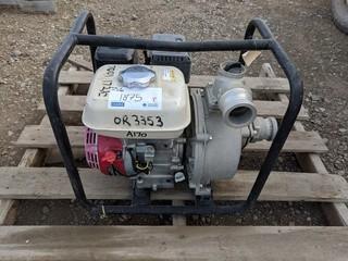 2" Honda Gas Powered Trash Pump