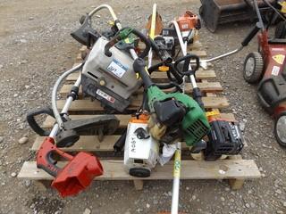 Lot of Assorted Hedge Trimmers & Rototillers