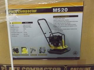 New MS20 Plate Compactor 6.5 HP