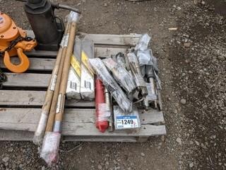 Lot of Assorted Drill Bits & Welding Rod