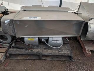 Lot of (2) 120v 1 HP Heat Pumps w/ Duct