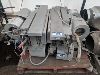 Lot of (2) 120v 1 HP Heat Pumps 