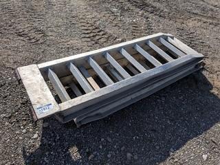 7' Heavy Duty Aluminum Trailer Ramps