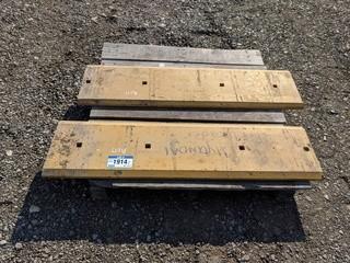 Lot of (2) 45" x 11 1/2" Cutting Edge to Fit Hyundai Bucket