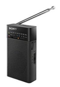 Sony ICFP26 Portable AM/FM Radio (Black)
