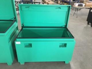 New 48" x 24" x 24" Green Job Box