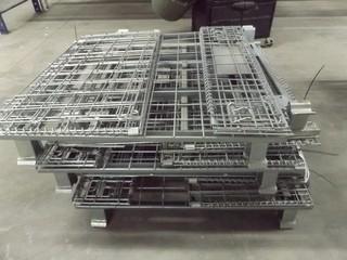 New 3' x 3' x 2' Wire Mesh Rack w/ Casters