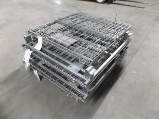 New 3' x 3' x 2' Wire Mesh Rack w/ Casters