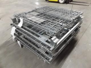 New 3' x 3' x 2' Wire Mesh Rack w/ Casters