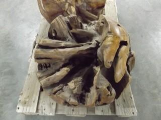 Teak Root Ball 