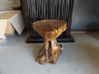 Teak Root Stool