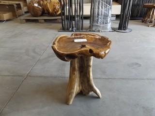 Teak Root Stool