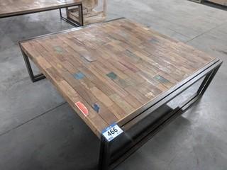 Barn Board Coffee Table 48"x48"x16"