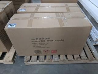 4 Pc Lounge Set (In Box)