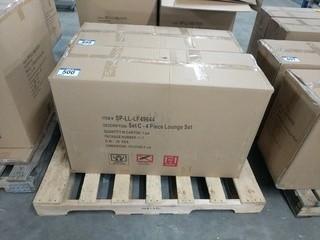 4 Pc Lounge Set (In Box)