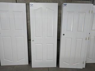 Lot of (3) Interior Doors