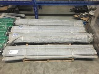 (2) Terra Firma Bamboo Mud Mats 68"x14' Long.