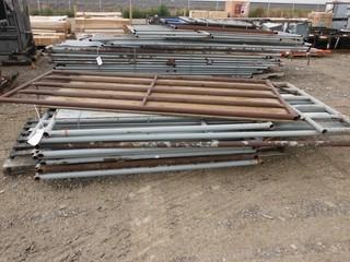 Lot of (9) 4' x 10' Livestock Panels Control # 40166.