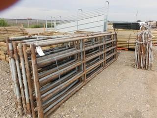 Lot of (10) 4' x 6' Livestock Gate Panels Control # 40154.