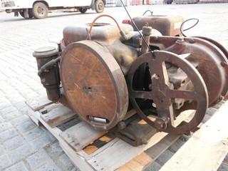 Stationary Single Cylinder Engine Requires Repair.