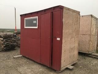 11' x 5.5' x 9' Custombuilt Shed Control # 40003.