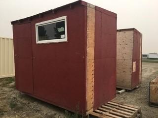 11' x 5.5' x 9' Custombuilt Shed Control # 40004.