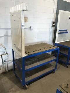 49" X 24" Mobile Steel Work Stable