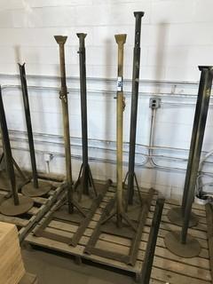 Lot of (4) Asst. Pipe Stands