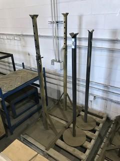 Lot of (4) Asst. Pipe Stands