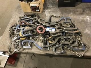 Lot of Asst. Painting Hooks