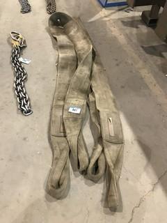 Lot of (2) Asst. Tow Straps