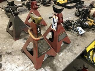 Lot of (2) 6-TON Jack Stands