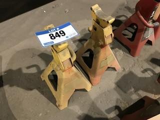 Lot of (2) 3-TON Jack Stands