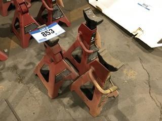 Lot of (3) 3-TON Jack Stands