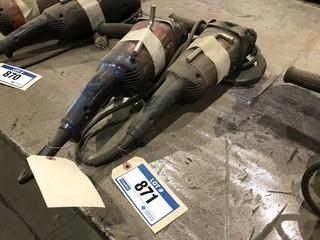 Lot of (2) HILTI Angle Grinders