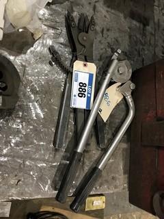 Lot of Asst. Bender and Snap Ring Pliers