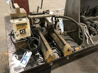 CAT Hydraulic Hose Crimper w/ Asst. Tooling, Hose Ends, etc.