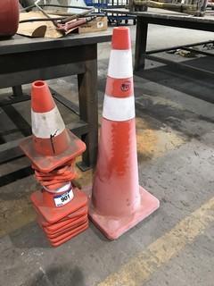 Lot of Asst. Parking Cones