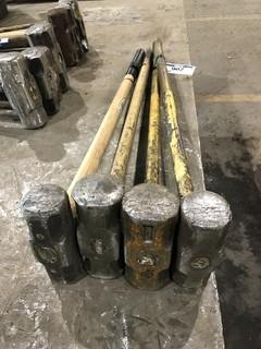 Lot of (4) Sledge Hammers