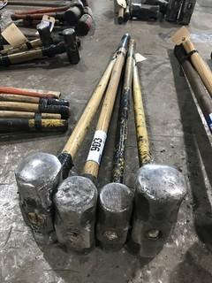 Lot of (4) Sledge Hammers