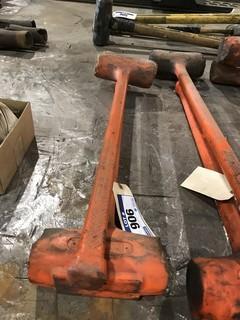 Lot of (2) Dead Blow Hammers