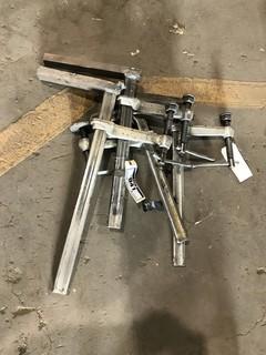 Lot of (4) Asst. Clamps