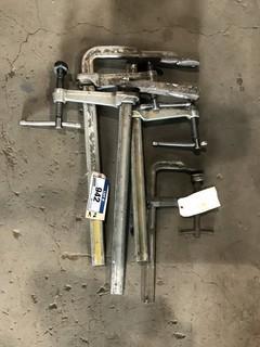 Lot of (4) Asst. Clamps