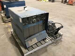 Miller Dimension 400 and Miller 22A 24V Wire Feeder w/ Gun, Cables etc.