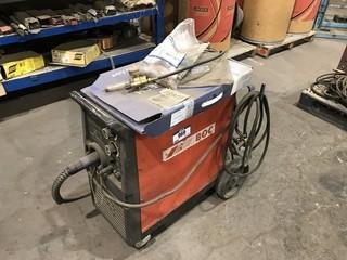 BOC Migmatic 250 Wire Welder, 220V w/ Gun, Cables, Flowmeter, etc.