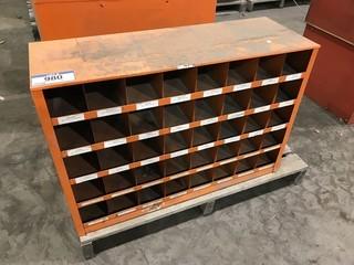 40-Compartment Parts Bin