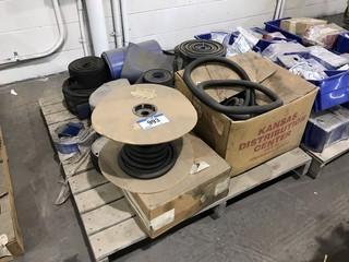 Pallet of Asst. Water Hose, Cable Guard, etc. 