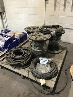 Pallet of Asst. Electrical Wire Spools, etc.