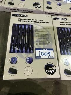 *NEW* ONYX Professional 11-Piece Screwdriver Set