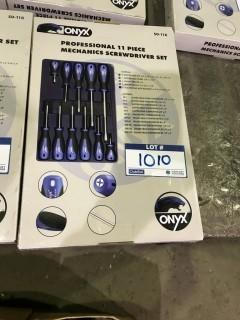 *NEW* ONYX Professional 11-Piece Screwdriver Set